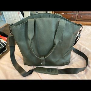 Lululemon olive green crossbody bag